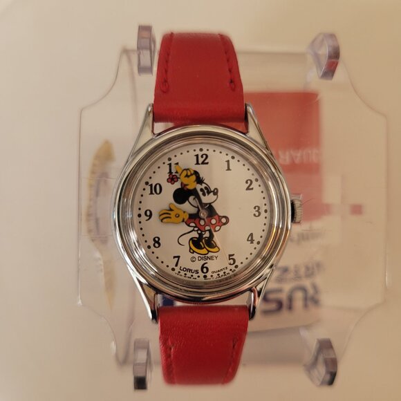 Minnie Mouse Watch Vintage 1990s Lorus - Picture 1 of 14